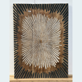 Wandpaneel houtsnijwerk IF74 (H140 cm)