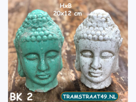 Boeddha hoofd beeldjes (20x12cm)