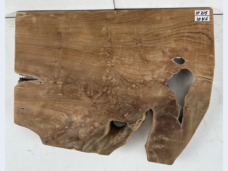 Teak wortel voor lavabo opzet plank IF215 (70x54cm)