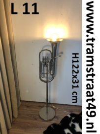 Bariton tuba vloerlamp - muziekinstrument lamp