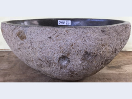 Riviersteen waskom middel  D40 (38x28cm)