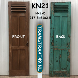 Oude deur als decoratie KN21