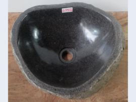 Riviersteen pompbak middel G898 (38x34cm)