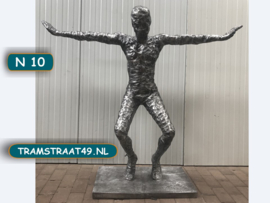 Metalen man sculpture N10 (135 cm)