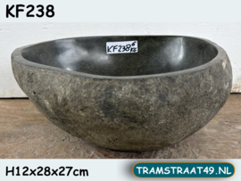 Natuursteen fontein toilet KF238 (28x27cm )