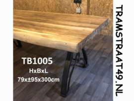 Teakhout tafel 300 cm TB1005