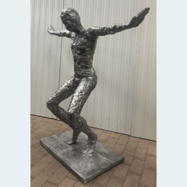 Metalen man sculpture N10 (135 cm)