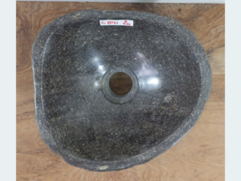 Pompbak wc natuursteen C841 (27x25cm)
