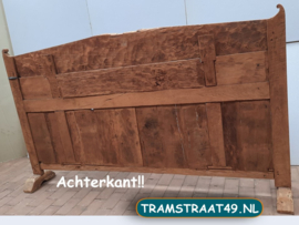 Hoofdbord teakhout KT85