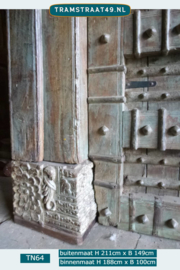 Oude Rajasthan hoge deur TN64