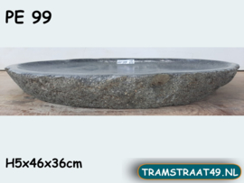 Grote vogelbad natuursteen PE99 (46x36cm)