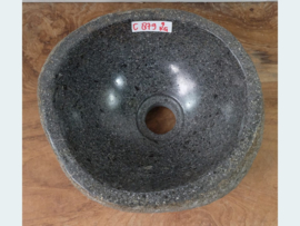 Toilet lavabo waskom natuursteen C879 (27x24cm)