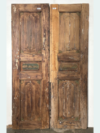 Oude deur teakhout IF19 (H174x106cm)