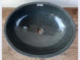 Badkamer wasbak riviersteen VV279 (52x42cm)