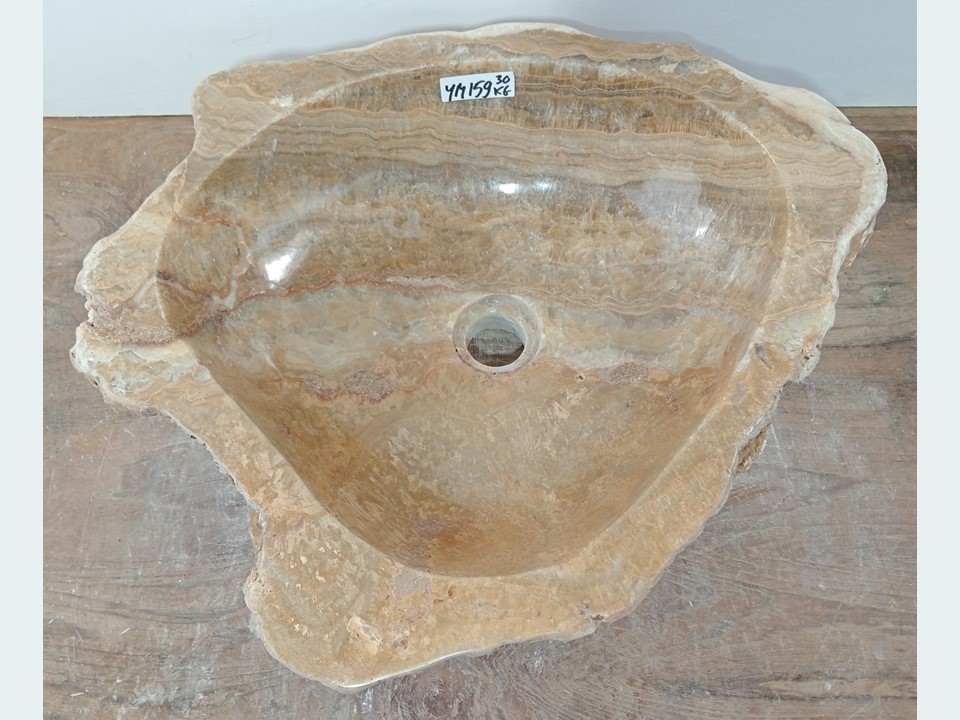 Badkamer pompbak onyx YM159 (52x42cm)