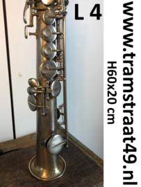sopraan saxofoon tafellamp - muziekinstrument lamp