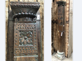 Oude pilaster set T16-1