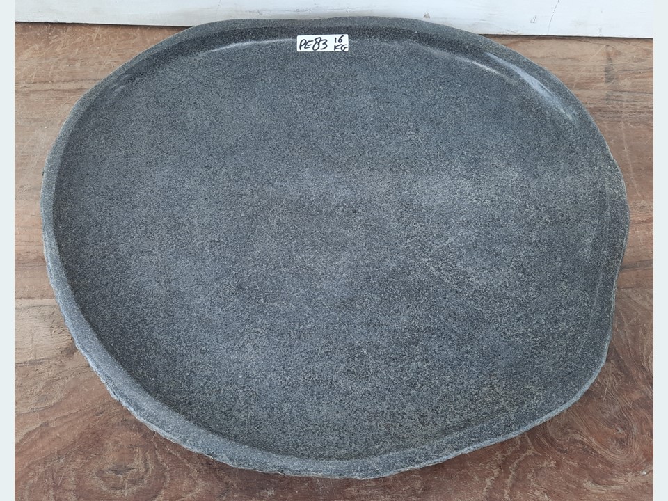 Vogelbad natuursteen groot PE83 (48x43cm)