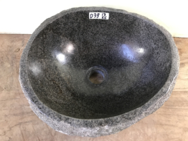 Natuursteen waskom D39 (35x30cm)