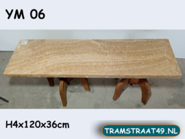 Side tafel top onyx YM06 (120x36cm)