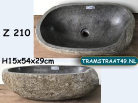 Toilet wasbak - kleine trog Z210 (54x29cm)