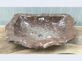 Steen fossiel waskom AM26 (60x48cm)