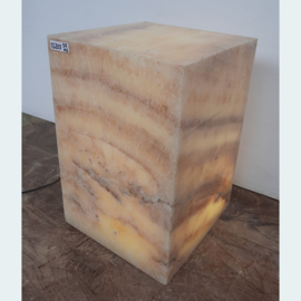 Lampenkap uit natuursteen onyx TG203