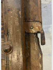 Oude deur / loftdeur teakhout N144-54