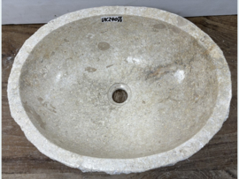 Beige wasbak uit marmer UK240 (46x36cm)