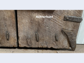 Oude deur teakhout TN1-149 (H190x118cm)