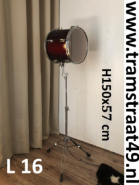 Tom tom drum vloerlamp - muziekinstrument lamp