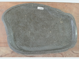 Grote drinkschaal vogel riviersteen CW359 (60x43cm)