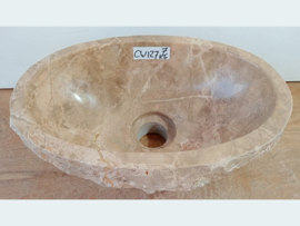 Kleurige fontein wc riviersteen CW127 (31x21cm)
