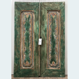 Oude teak deur 16-2-10 (172x116cm)