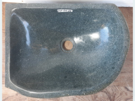 Hoek lavabo natuursteen MP135