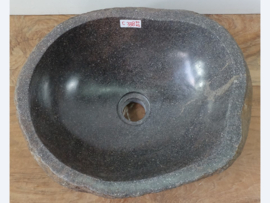 Natuursteen opzetwaskom C338 (42x34cm)