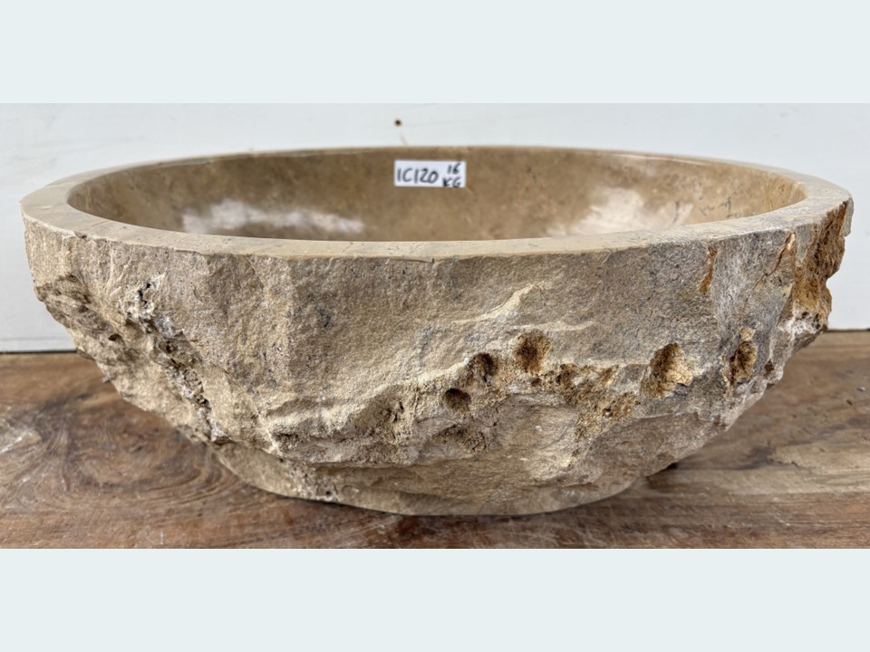 Lavabo riviersteen kleurig IC120 (42x31cm)