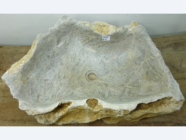 Wasbak steen natuurlijke vorm K11 (69x50cm)