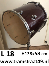 Floor drum vloerlamp - muziekinstrument lamp