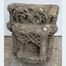 Tealight holder temple stone N146-52