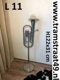 Bariton tuba vloerlamp - muziekinstrument lamp