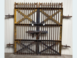 Tuinpoort ijzeren 200 cm hoog NW03
