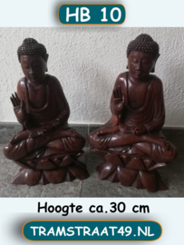 Houten boeddha beeld (30 cm)