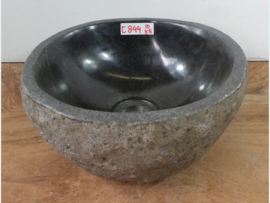 Natuursteen wasbak wc C844 (28x26cm)