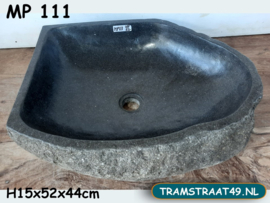 Riviersteen waskom hoek MP111