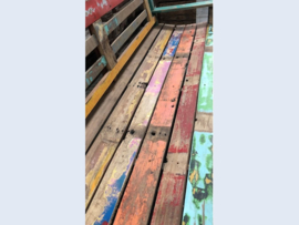 Oude houten bank BA1