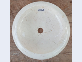 Ronde waskom marmer YM86 (Ø40cm)