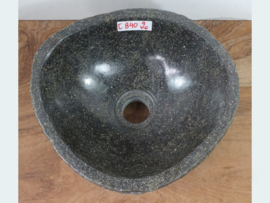 Pompbak wc riviersteen C840 (28x25cm)