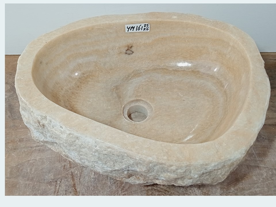 Badkamer waskom uit onyx YM161 (45x36cm)