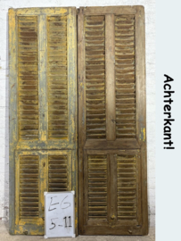 Franse lage shutters (set van 2 shutters) EG5-11